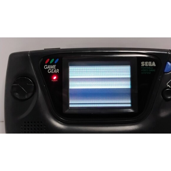 VINTAGE SEGA GAME GEAR MODEL 2110 PARTS OR REPAIR ONLY POWERS ON - Picture 2 of 10